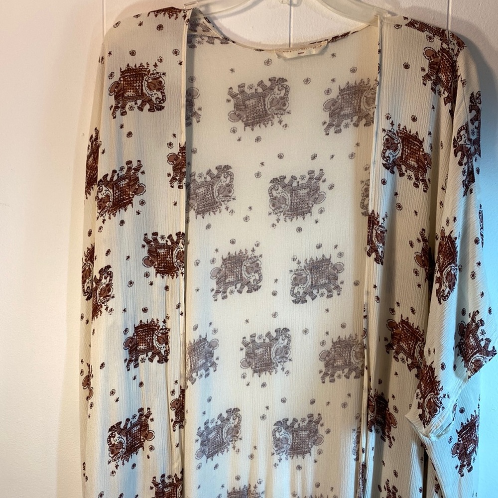 Beautiful Kimono with Elephant print